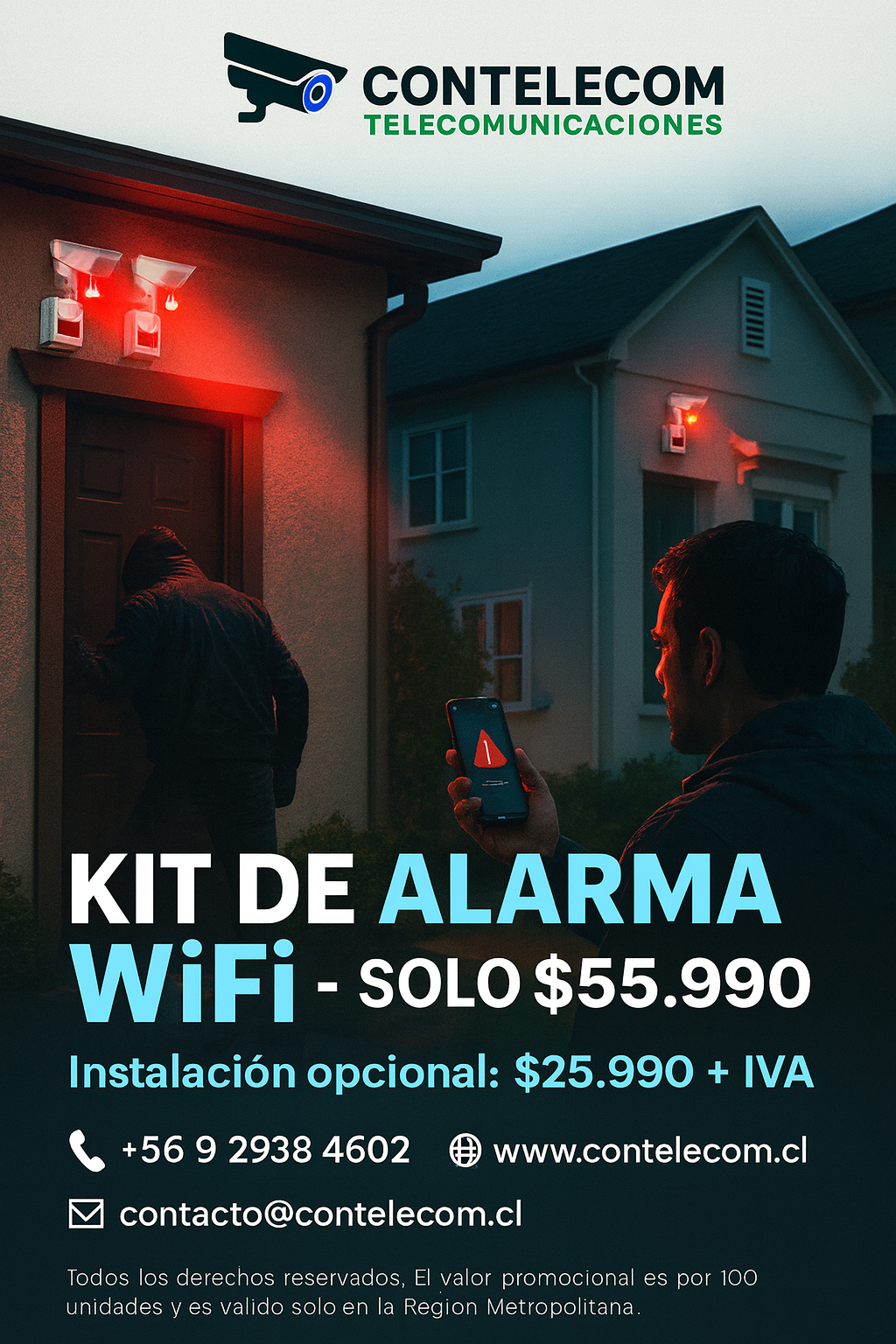 Promoción Alarmas Contelecom