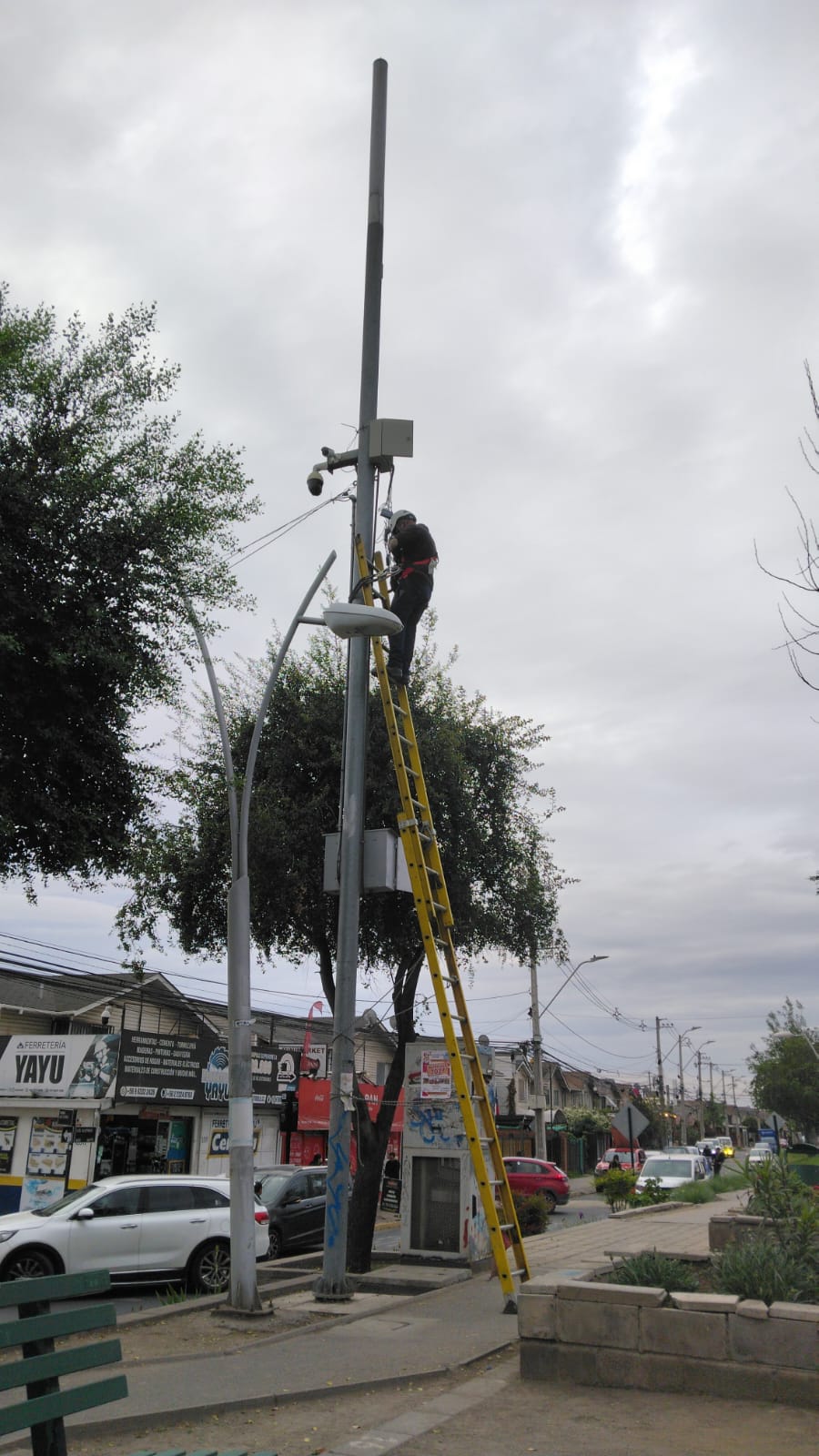 Instalación técnica terreno 12