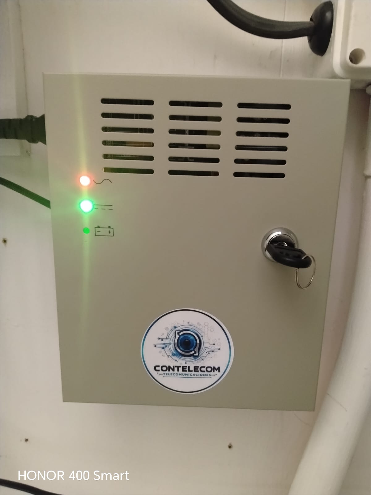 Instalación técnica terreno 8