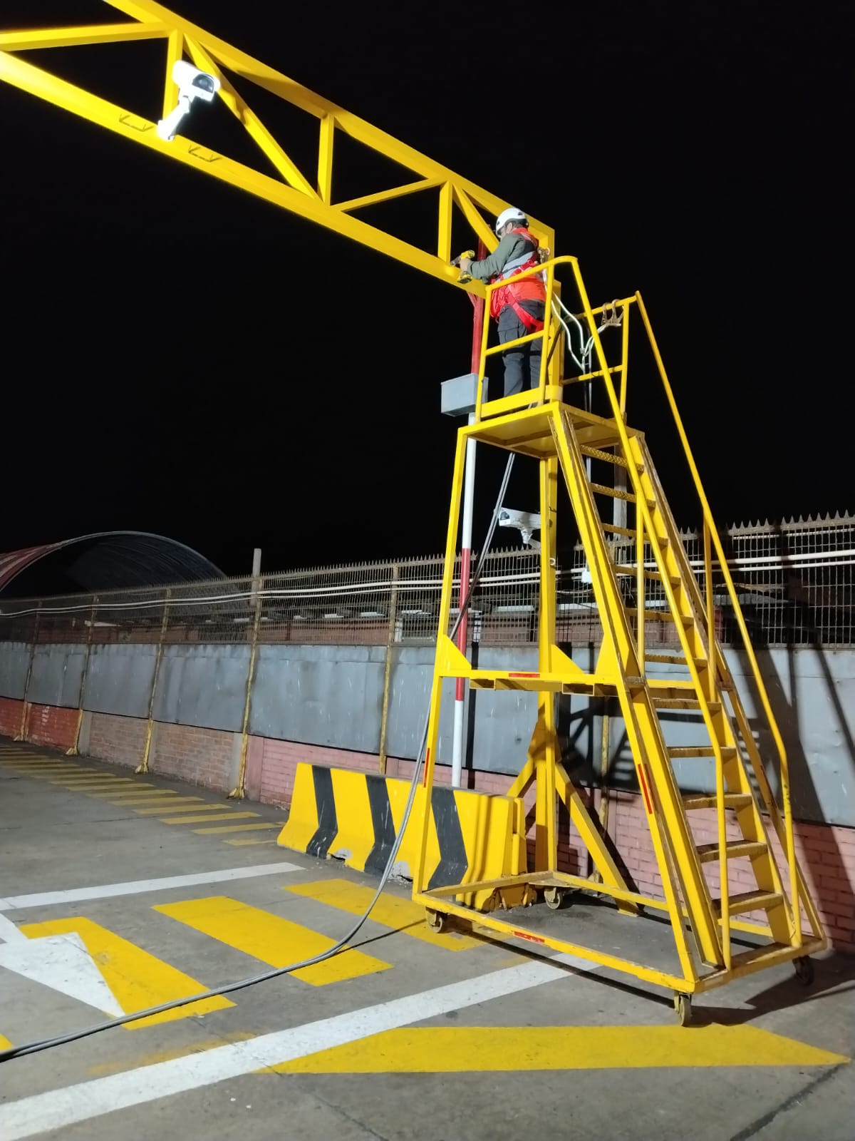 Instalación técnica terreno 7
