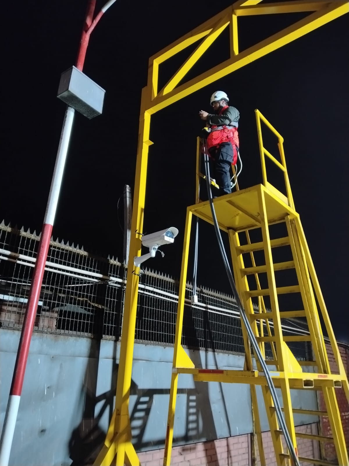 Instalación técnica terreno 1